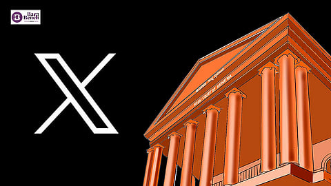 X Corp logo and Karnataka High Court
