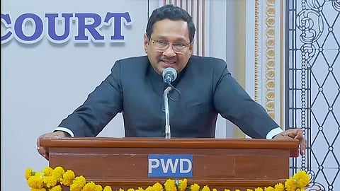 Justice MM Sundresh at the event
