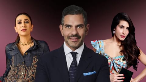 Karisma Kapoor, Sanjay Kapur and Priya kapur
