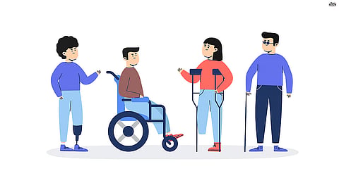 differently abled people
