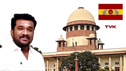 TVK MLA Seenivasa Sethupathi
