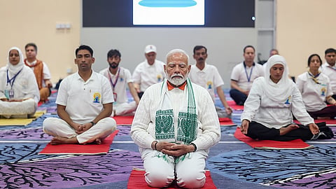 Narendra Modi, Yoga
