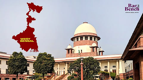 Supreme Court with West Bengal state
