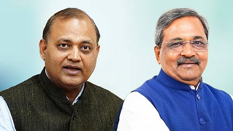 Somnath Bharti and Satish Upadhyay
