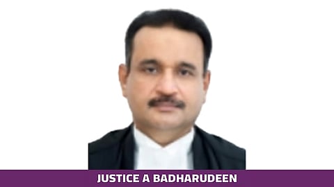 Justice A Badharudeen

