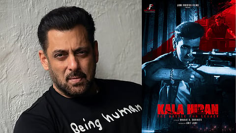 Salman Khan and Kala Hiran poster
