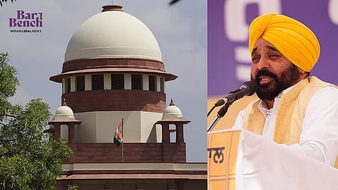 Bhagwant Mann and Supreme Court 
