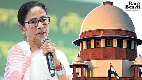 Mamata Banerjee with Supreme Court