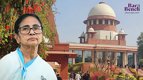 Mamata Banerjee with Supreme Court
