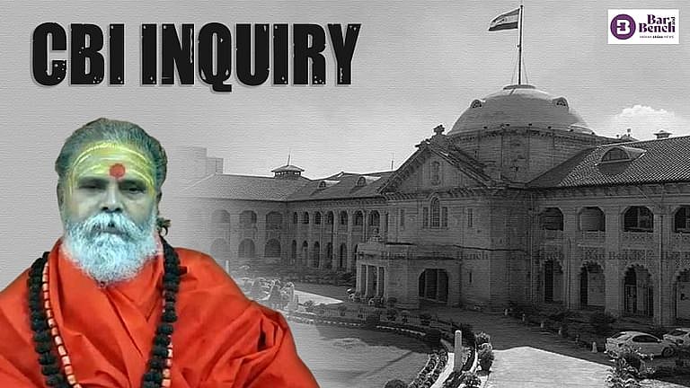 [Death of Mahant Narendra Giri] Letter petition moved before Allahabad ...