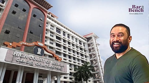 Actor Baburaj with Kerala High Court