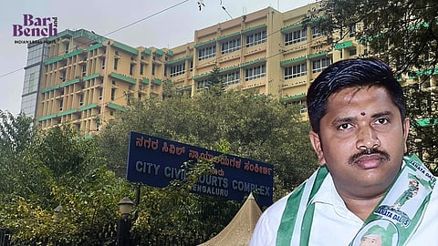 N R Santosh & Bengaluru city civil court