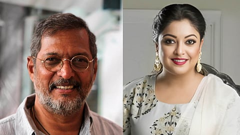 Nana Patekar and Tanushree Dutta 