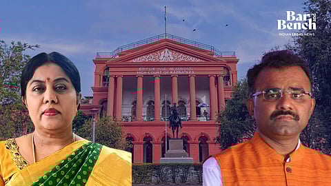 MLAs Shailendra Beldale & Manjula Limbavali, Karnataka HC