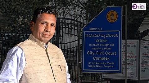 Minister K H Muniyappa and Bengaluru city civil court