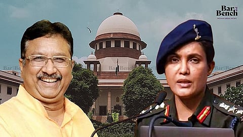 BJP leader Vijay Shah, Colonel Sofiya Qureshi and Supreme Court