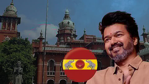 Madras High Court, TVK flag and Actor Vijay