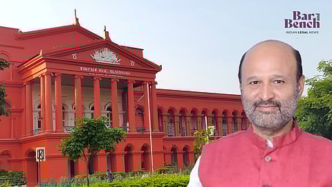 Ramanagar Congress MLA H A Iqbal Hussain & HC