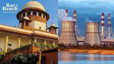 Supreme Court with Thermal power plant
