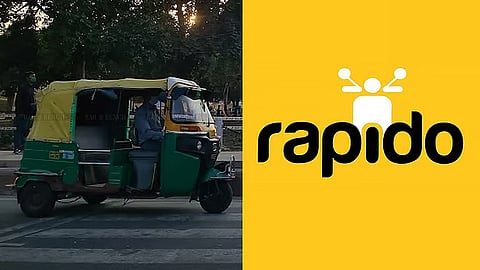 auto rickshaws with Rapido bike taxi