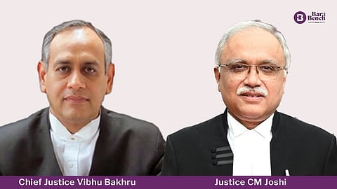 Chief Justice Vibhu Bakhru & Justice CM Joshi