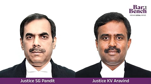 Justices SG Pandit & KV Aravind