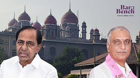 K Chandrashekar Rao, Harish Rao, Telangana HC