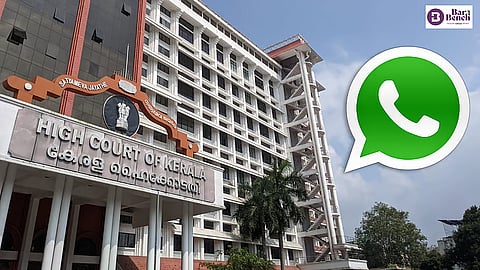 Kerala High Court, WhatsApp icon