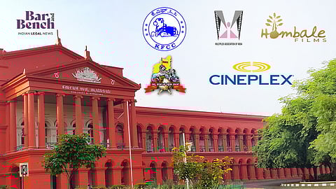ಸಿನಿಮಾ ಟಿಕೆಟ್‌ಗೆ ₹200 ದರ: ಹೊಂಬಾಳೆ, ಮಲ್ಟಿಪ್ಲೆಕ್ಸ್‌ ವಿರುದ್ಧ ಹೈಕೋರ್ಟ್‌ ಮೆಟ್ಟಿಲೇರಿದ ವಾಣಿಜ್ಯ ಮಂಡಳಿ