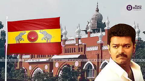 Madras High Court, TVK flag and Actor Vijay