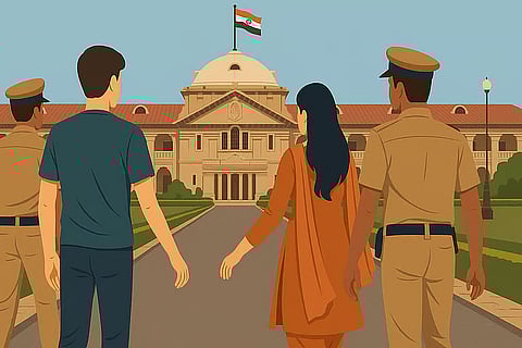 ಅಂತರ್‌ಧರ್ಮೀಯ ಜೋಡಿಯ ಅಕ್ರಮ ಬಂಧನ: ಉತ್ತರ ಪ್ರದೇಶ ಪೊಲೀಸರಿಗೆ ಅಲಾಹಾಬಾದ್ ಹೈಕೋರ್ಟ್ ತರಾಟೆ; ರಕ್ಷಣೆಗೆ ಆದೇಶ