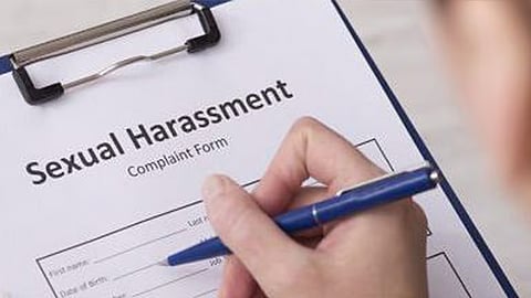 Sexual harassment complaint
