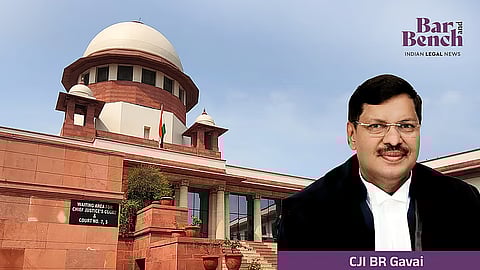 Supreme Court with CJI BR Gavai
