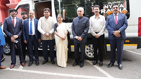 'ನ್ಯಾಯರಥ-ಸಂಚಾರಿ ಕಾನೂನು ಸೇವಾ ಕ್ಲಿನಿಕ್’ಗೆ ಚಾಲನೆ ನೀಡಿದ ಮುಖ್ಯ ನ್ಯಾಯಮೂರ್ತಿ ವಿಭು ಬಕ್ರು