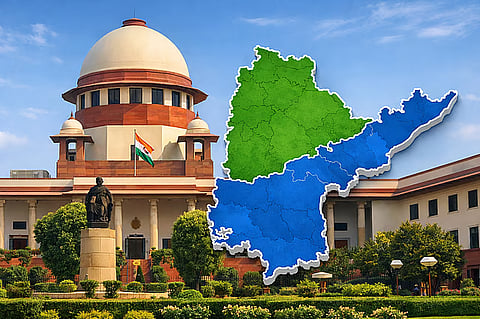 ಪೋಲಾವರಂ ನೀರಾವರಿ ಯೋಜನೆ ವಿವಾದ: ಮಧ್ಯಸ್ಥಿಕೆಗೆ ಮುಂದಾಗುವಂತೆ ತೆಲಂಗಾಣ- ಆಂಧ್ರಕ್ಕೆ ಸುಪ್ರೀಂ ಸಲಹೆ