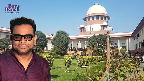 AR Rahman and Supreme Court