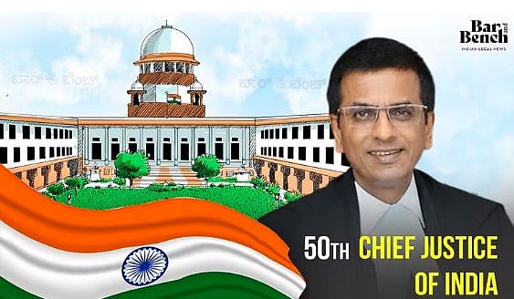 Justice DY Chandrachud sworn in as 50th Chief Justice of India