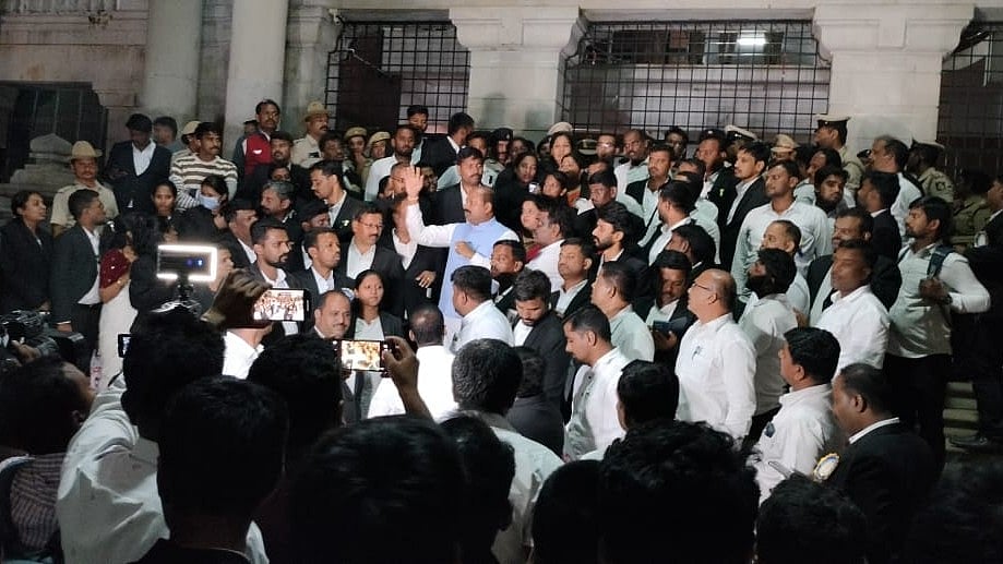 False case allegation against office bearers of Ramanagara District Bar ...