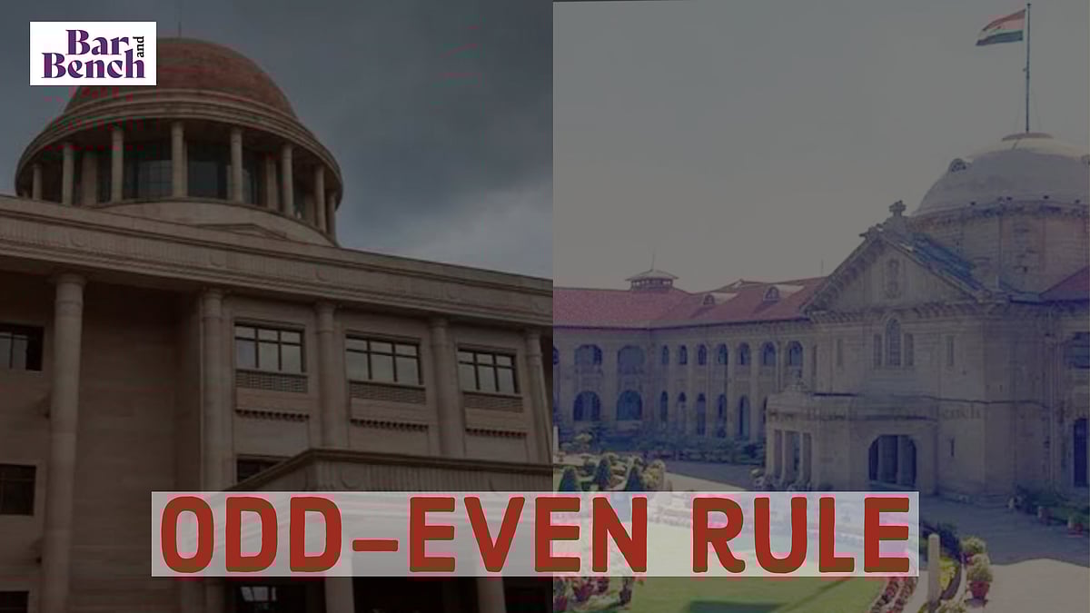Allahabad High Court Lucknow Bench introduces OddEven rule for listing of cases