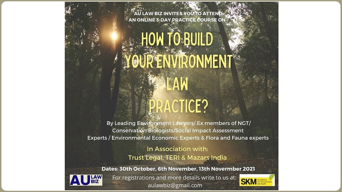 Online Course on ‘How to Build your Environment Law Practice?