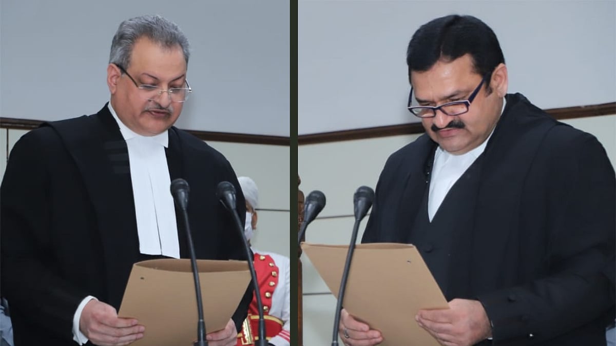 Two new judges take oath at High Court of Jammu & Kashmir and Ladakh