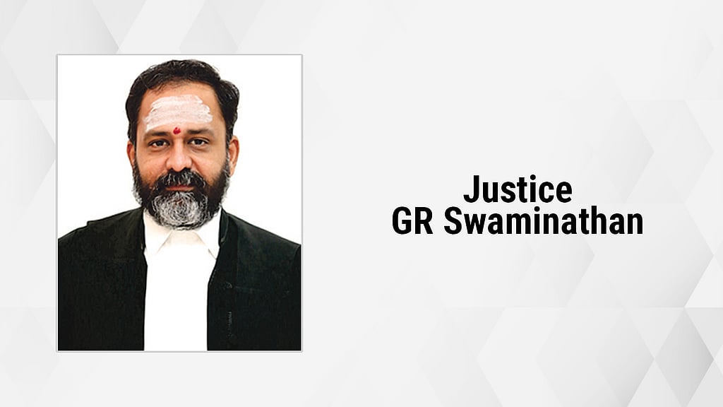 Justice GR Swaminathan of Madras High Court releases performance report ...