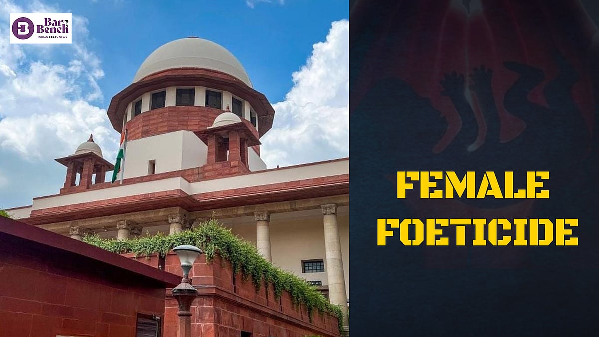 Female foeticide Plea before Supreme Court against large scale