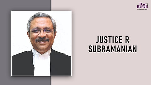 Justice R Subramanian
