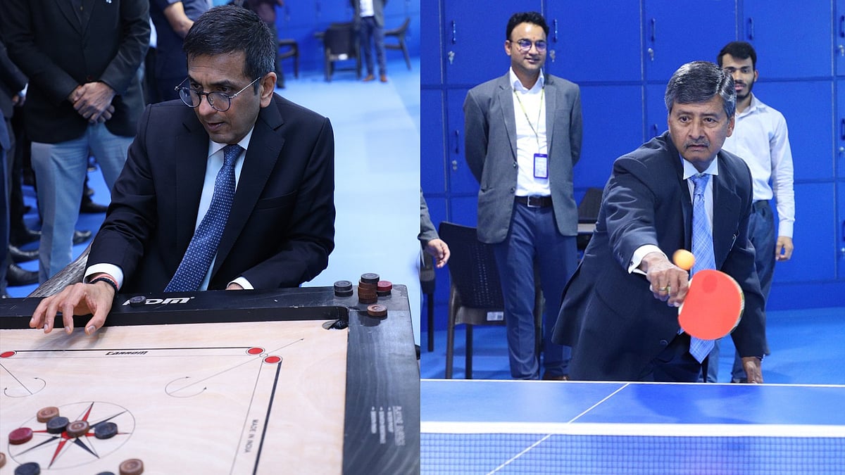 CJI DY Chandrachud inaugurates Yoga and Recreation Hall for Supreme Court Registry officials