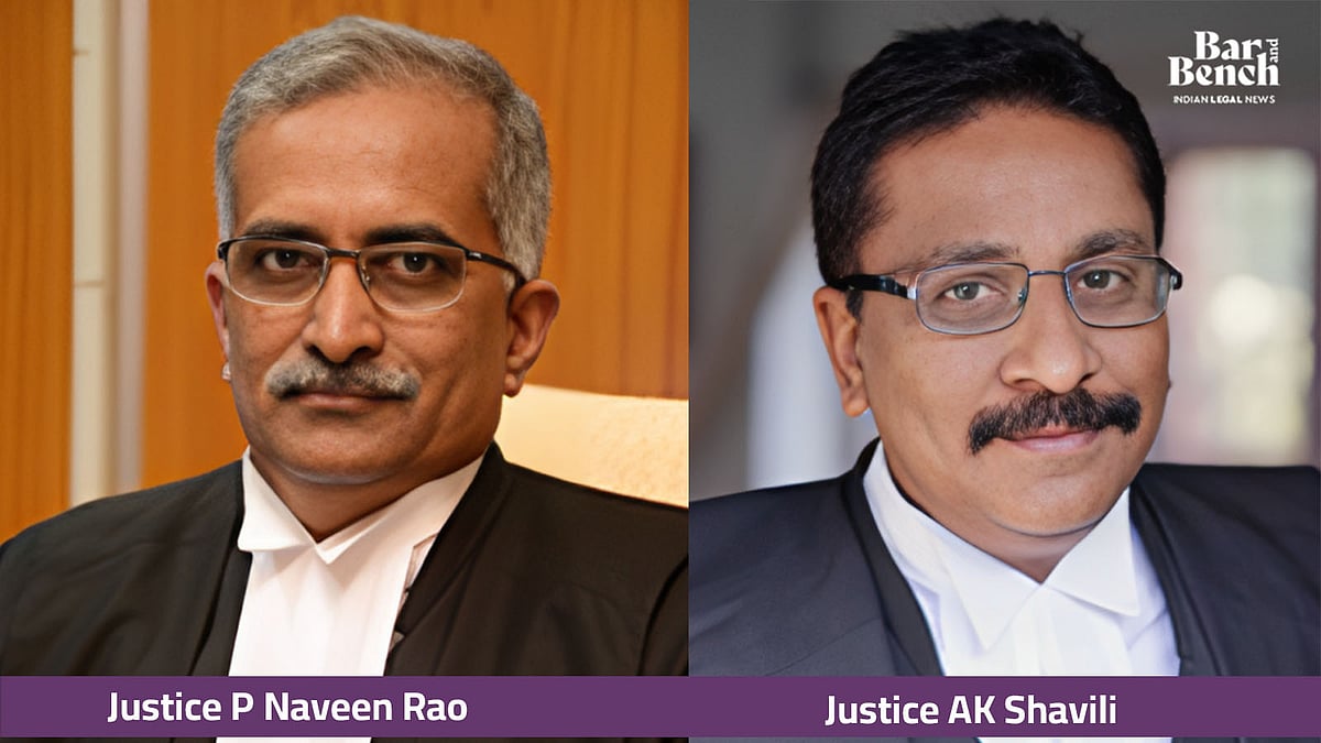 Justice P Naveen Rao to be Acting Chief Justice of Telangana High Court ...