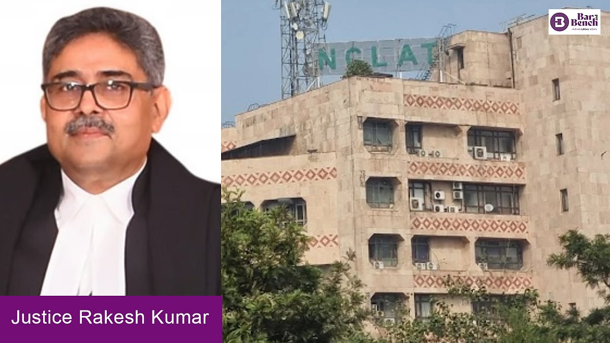 NCLAT Judicial member Justice Rakesh Kumar resigns amidst controversy