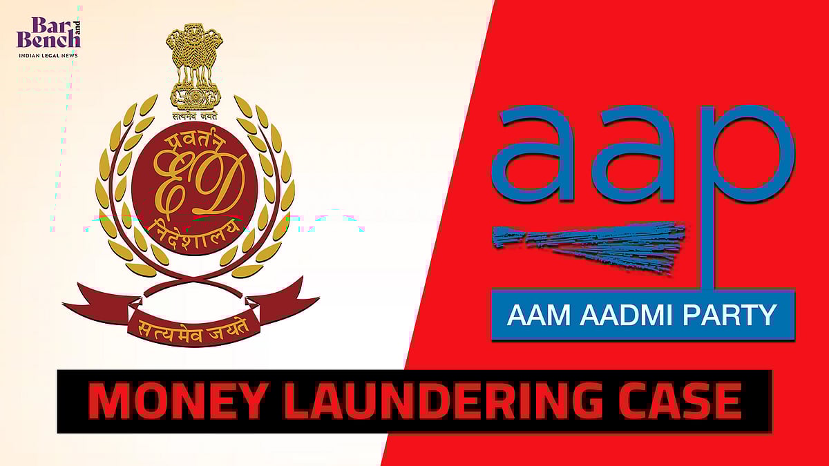 Debriefed Can a political party be made accused in a money laundering