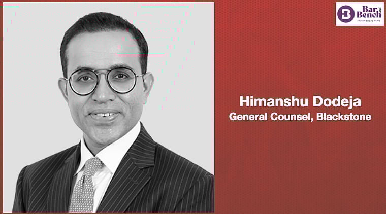 Cyril Amarchand Partner Himanshu Dodeja joins Blackstone as General Counsel