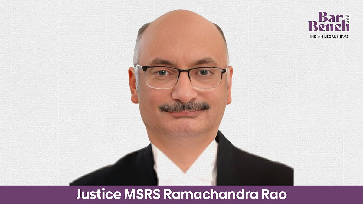 Ms Rao 2 Collegium recommends transfer of Chief Justice MS Ramachandra Rao from ...